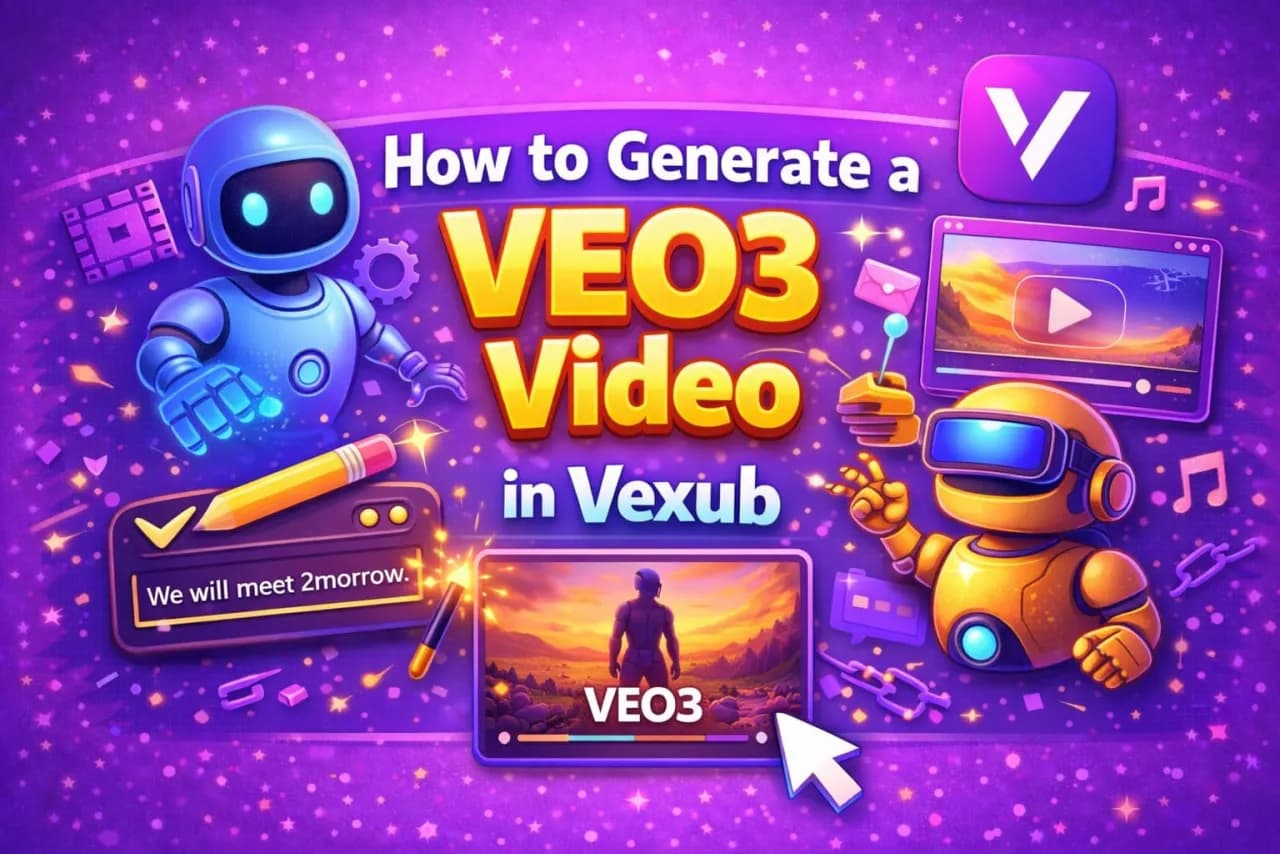 How to Generate a VEO3 Video in Vexub