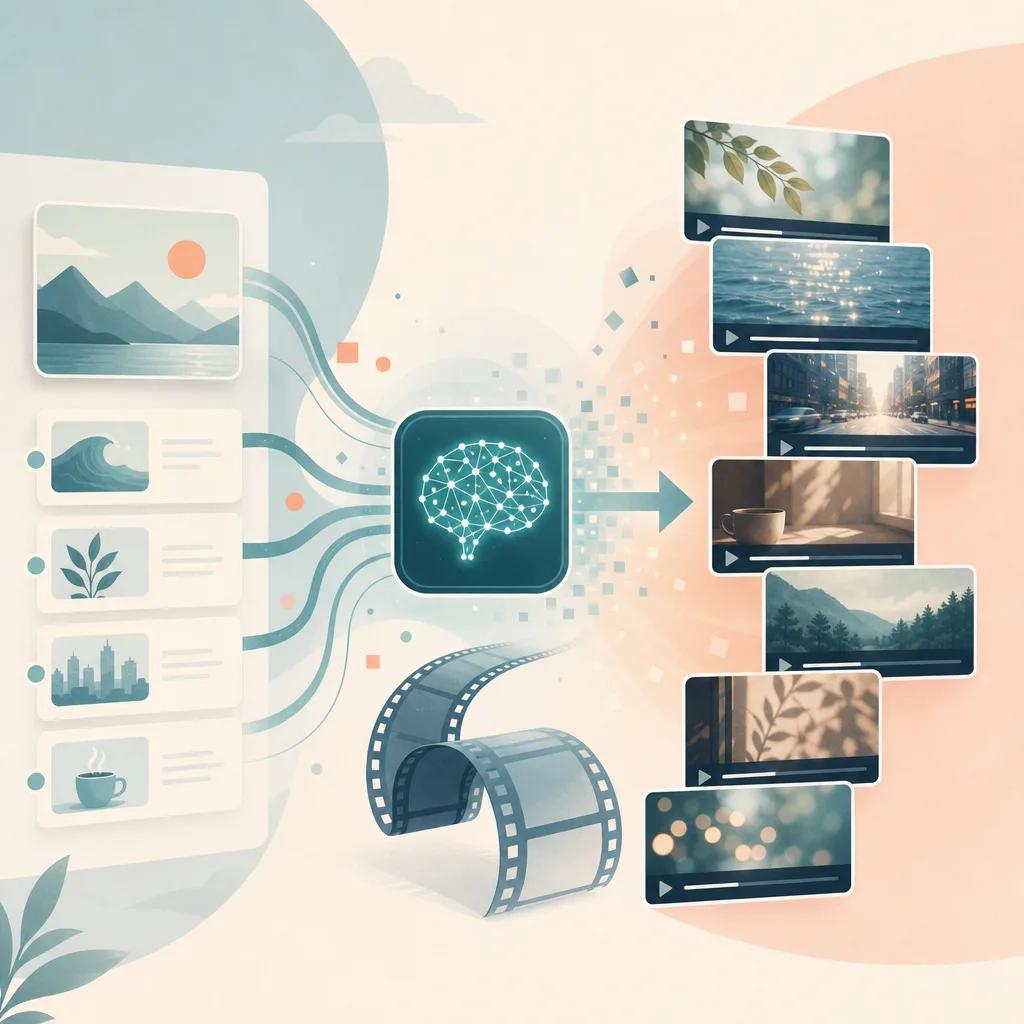 Illustration related to how to create b-roll videos with ai