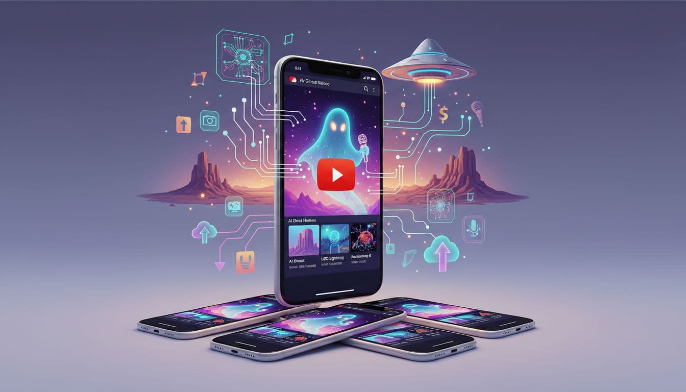 Analytics showing growth metrics for a faceless YouTube channel's first month