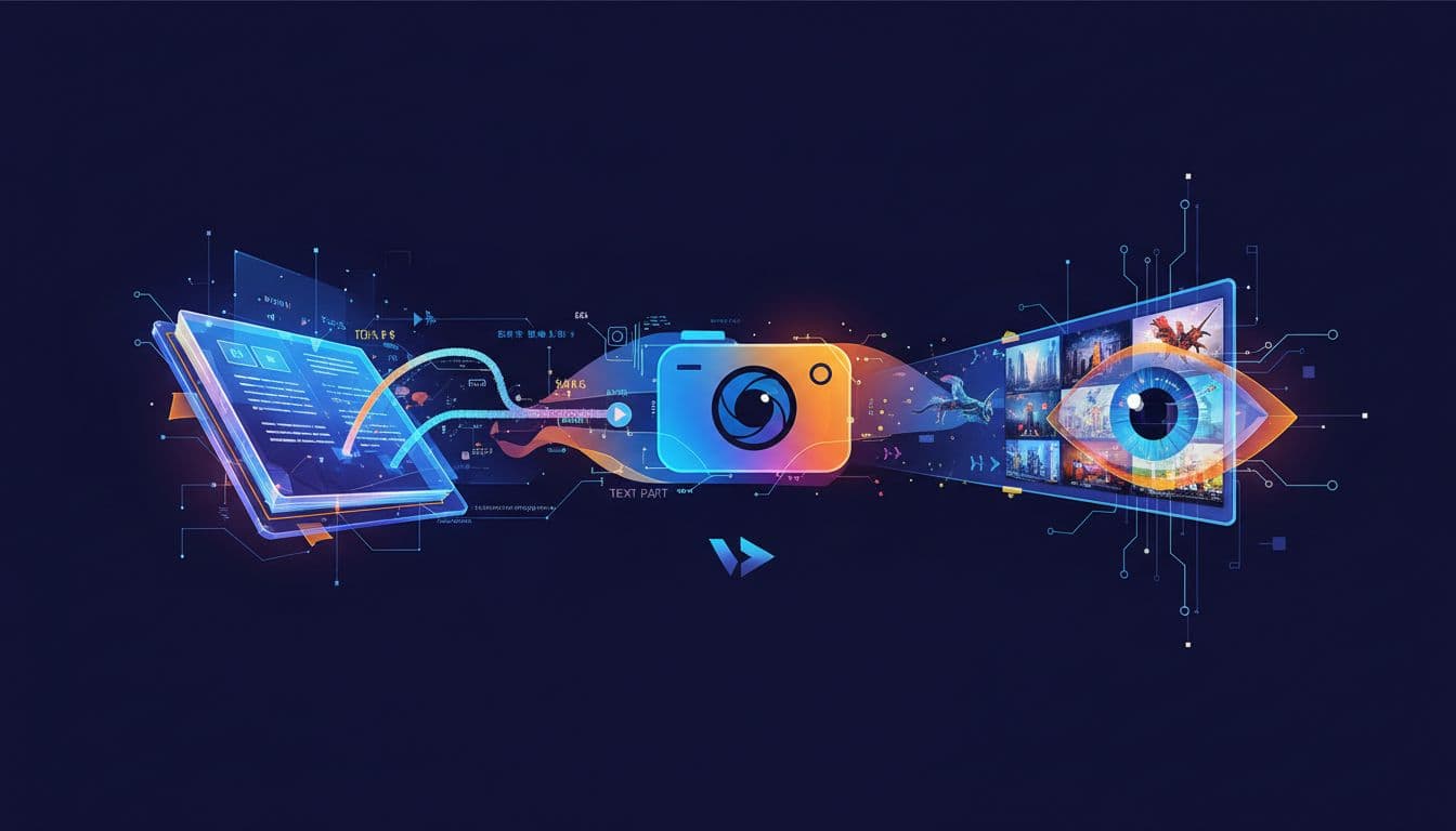 Visual summary of the video creation process using Vexub tools.