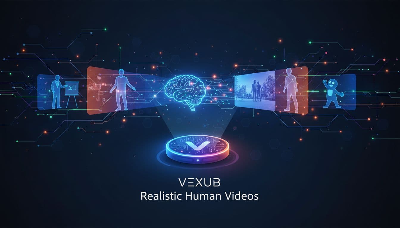 Step-by-step guide for creating realistic human videos.