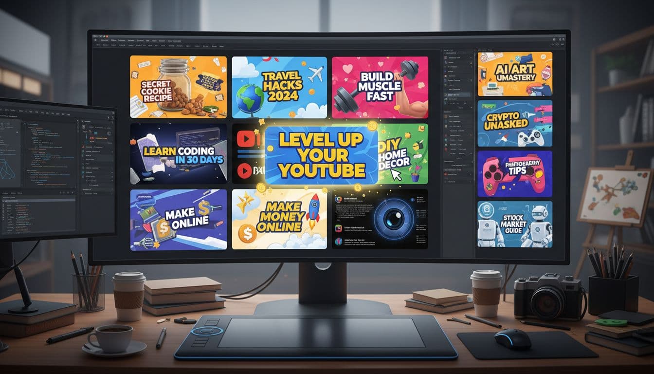 Design Click-Worthy Thumbnails with AI Tools