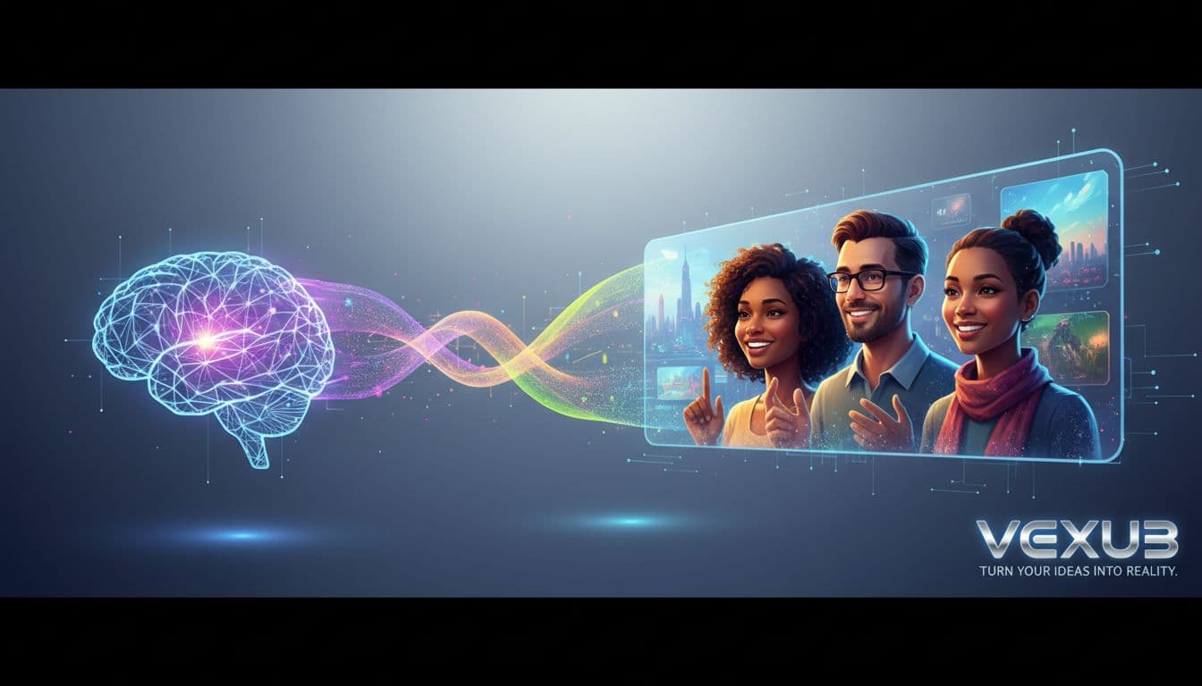 Overview of Vexub's capabilities for video creation