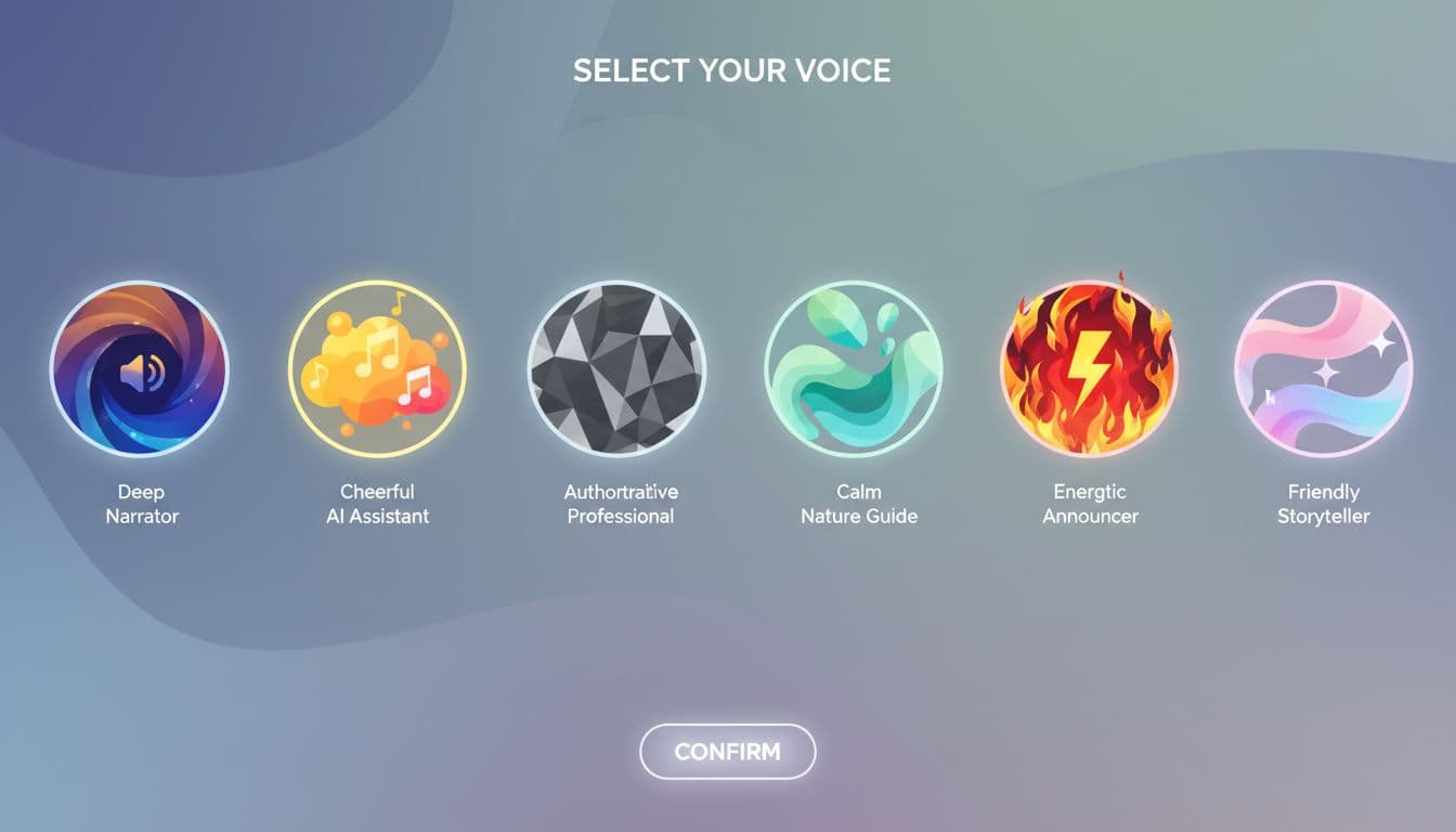 Vexub AI Voices: Choose the Right Voice for Videos