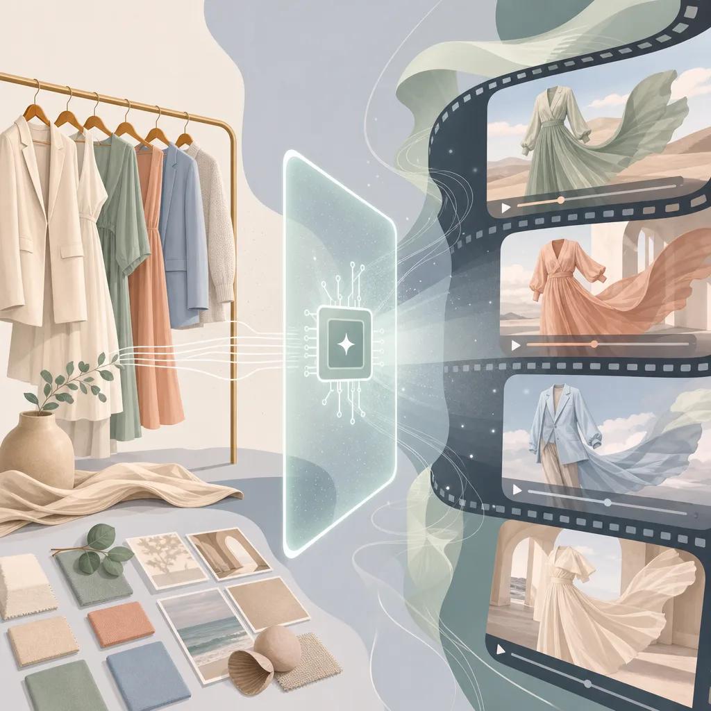 Illustration related to best outfits for ai-generated fashion videos